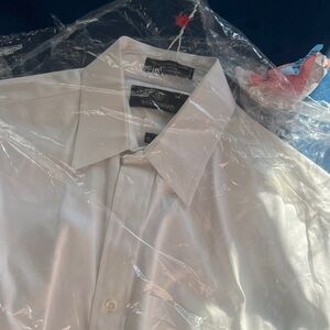Woodward Men's White Dress Shirt